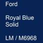 Preview: Ford, Royal Blue Solid, LM / M6968.